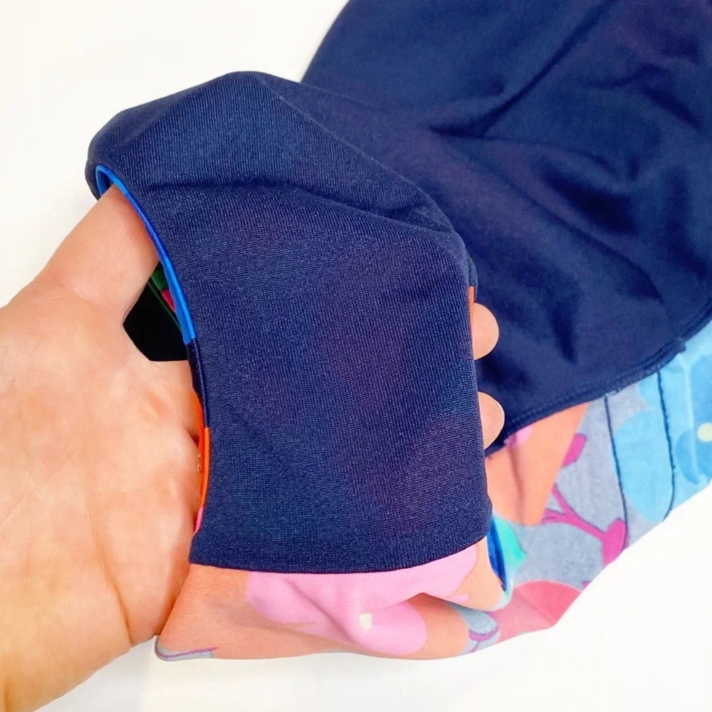 Baby GAP | Bold‎ Floral Pattern Swimsuit w/ Bow Tie Waist, 2 Years Toddler